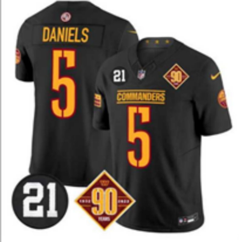 Men Washington Redskins #5 Daniels black Nike Limited NFL Jersey 092404->women nfl jersey->Women Jersey